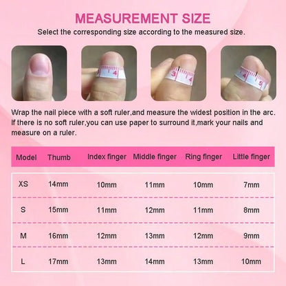 GGddsha 2025 100% Handmade Nails Long And Reusable PMMA Acrylic Press On Nails  With Beautiful Graphic Almond Nail Reusable Full Coverage Fake Nails Handmade Nails Ladies Fake Nail Set