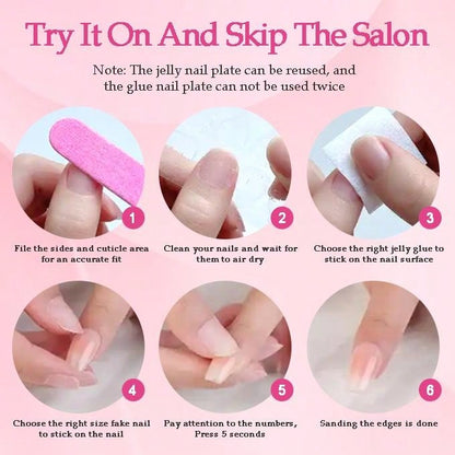 GGddsha 2025 100% Handmade Nails Long And Reusable PMMA Acrylic Press On Nails  With Beautiful Graphic Almond Nail Reusable Full Coverage Fake Nails Handmade Nails Ladies Fake Nail Set