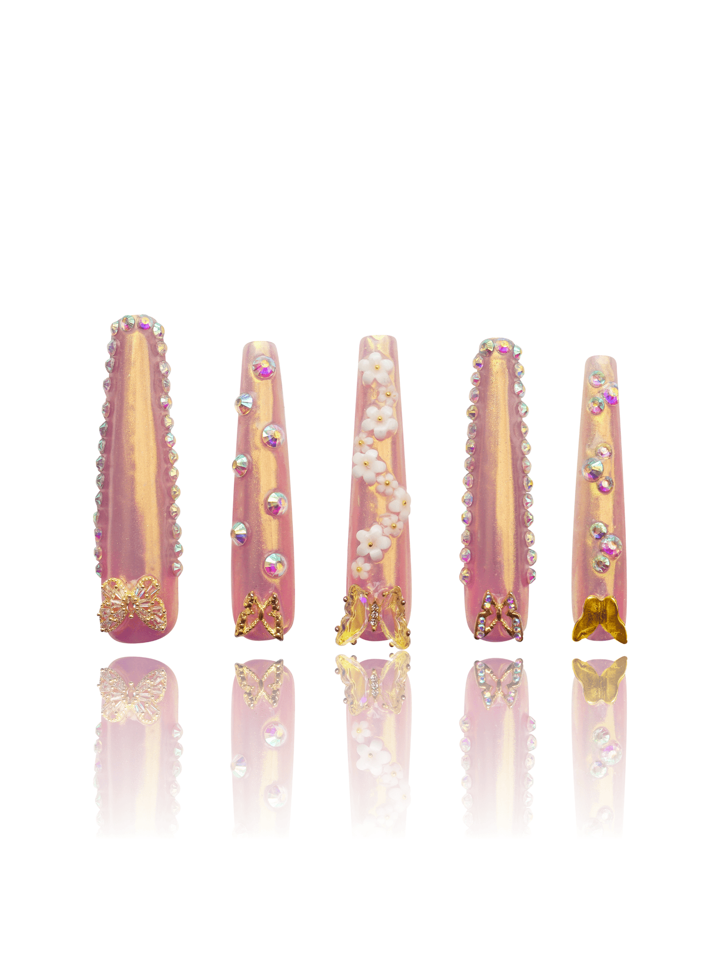 Pearl Romance Nails