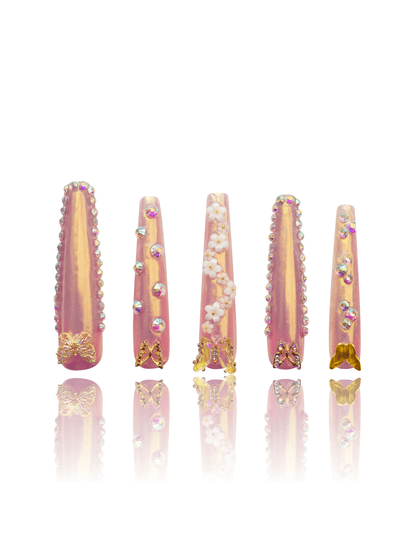 Pearl Romance Nails