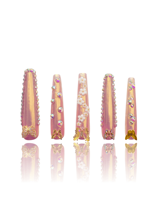 Pearl Romance Nails